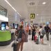 El aeropuerto de Ibiza, en una imagen de archivo. Foto: Noudiari