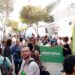 Imagen de archivo de una protesta de docentes en Ibiza.