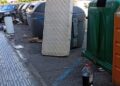 Imagen de los desechos abandonados en el lugar