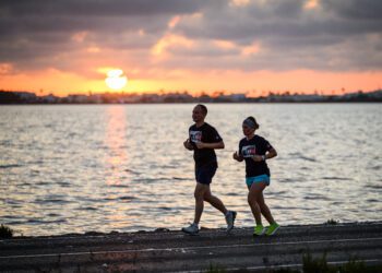 Imagen promocional de la Formentera Sunset Run.