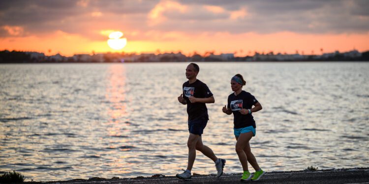 Imagen promocional de la Formentera Sunset Run.