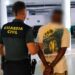 El hombre detenido, de nacionalidad británica y 42 años, fue identificado en su vehículo. Foto: Guardia Civil
