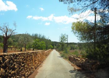 Una de las imágenes del catálogo de caminos en Santa Eulària. Foto: Ayto. Santa Eulària