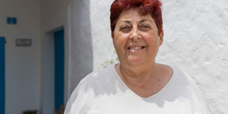 Pilar Castelló en una imagen compartida por el Consell de Formentera.