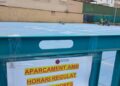 Aparcamiento provisional para clientes en la calle Canàries (pistas).