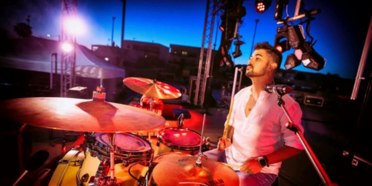 Toni Coronado, en una actuación en Ibiza. Foto: J. Ribas