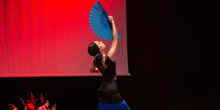 Imagen de archivo de una actividad de la Escuela Flamenca de Teresa Rojas.