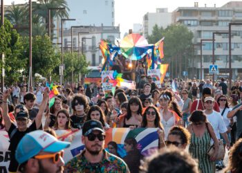Imagen de archivo de la marcha LGTBIQ+ del Ibiza Pride 2025. Foto: Ibiza Pride