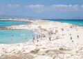 Imagen de una de las zonas de ses Illetes, Formentera. Foto: Alfredo Montero.