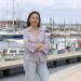 Sara Lobato, decana de la demarcación balear del Colegio de Ingenieros de Caminos, Canales y Puertos, en el puerto de Sant Antoni. Fotos: Paco Natera / Noudiari.