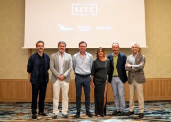 Juan Sobrino, Jesús Sobrino, Abel Matutes, Carmen Matutes, Salvador Ortiz de Montellano y Juan Serra