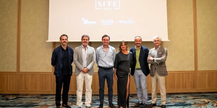 Juan Sobrino, Jesús Sobrino, Abel Matutes, Carmen Matutes, Salvador Ortiz de Montellano y Juan Serra