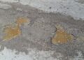 Aguas fecales en el Camí des Riu Danubi de Santa Eulària. Imágenes cedidas Noudiari.es