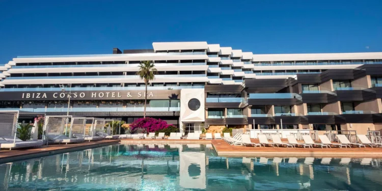 Imagen del Hotel Corso, en Marina Botafoch.
