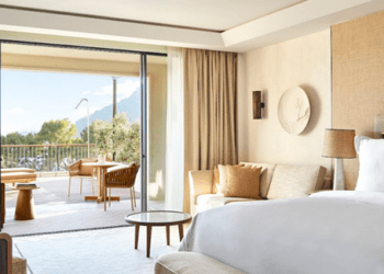 Imagen de una habitación del hotel de la firma en Mallorca.