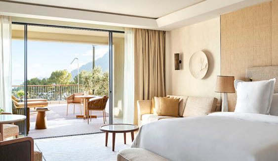 Imagen de una habitación del hotel de la firma en Mallorca.