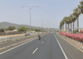 Tramo de la carretera de Sant Antoni que discurre frente al Hipercentro.