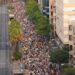 Manifestantes ayer por Palma en una imagen de los organizadores. MENYS TURISME MÉS VIDA
@menysturisme
