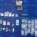 Sustancias intervenidas en la fiesta clausurada por la Policía Local de Ibiza.