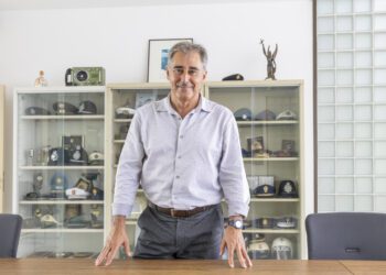 Manuel Hernández, comisario de la Policía Nacional de Ibiza, hasta hoy, día de su jubilación. Fotografía de Paco Natera