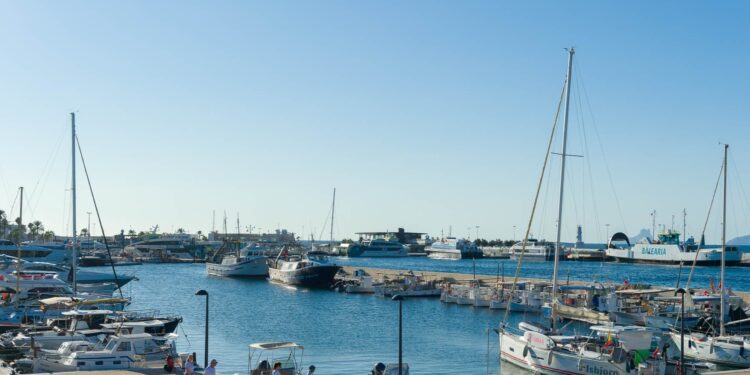 Imagen actual de la marina deportiva de La Savina, en Formentera. Imagen: APB