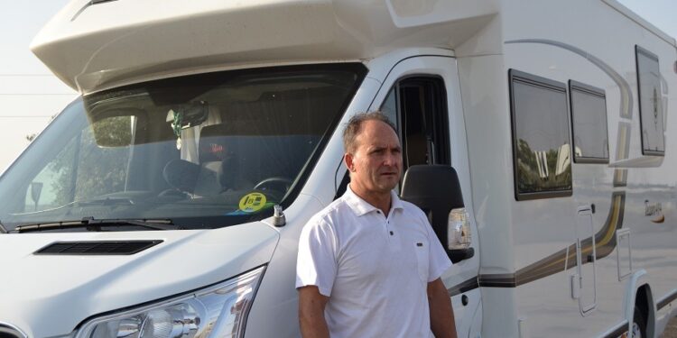 Jesús Gallardo, presidente de Plataforma Nacional de Autocaravanas Autonomas PACA.