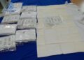 Imagen de las camisetas impregnadas en ketamina