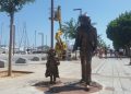 La zona de la convocatoria del día 27 es junto al monumento a los hippies en La Marina de Ibiza.