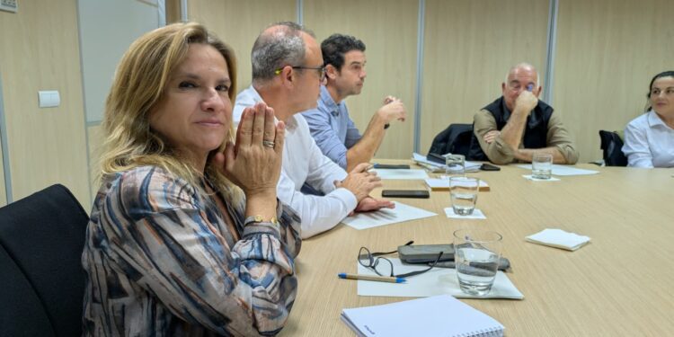 Maria Joaquina Ferrer Matas, en primer término.