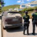 Imagen de uno de los vehículos de alta gama recuperados por la Guardia Civil.