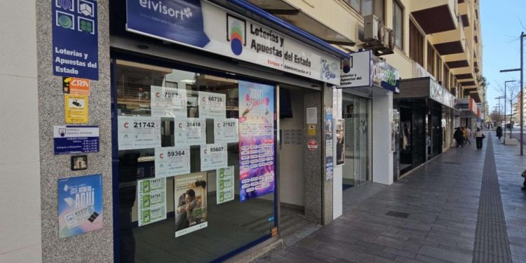 Administración de Lotería número 3 de Ibiza que ha repartido este segundo premio de Bonoloto.