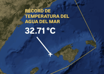 La boya de Dragonera ha captado la que puede ser la temperatura más alta jamás registrada en aguas españolas. Meteo de les Illes
