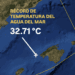 La boya de Dragonera ha captado la que puede ser la temperatura más alta jamás registrada en aguas españolas. Meteo de les Illes