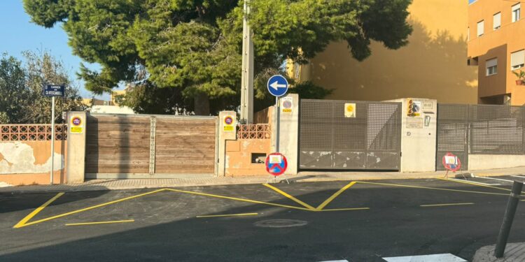 Una de las calles reasfaltadas en Can Escandell. Foto: Ayto. Ibiza