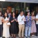 Minuto de silencio de la corporación y personal del Ayuntamiento de Ibiza por el terremoto en Colombia.