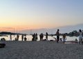Turistas en Port des Torrent a última hora de la tarde. Foto L. F. A.