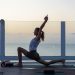 Sesion de yoga al amanecer en The Site con Verónica Blume.