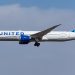 Avión de United Airlines, que volará entre Nueva York e Ibiza a partir de 2027.