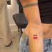 Puedes ver el vídeo del tatuaje en su TikTok: @melaniecmusic