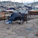 Imagen de archivo de una persona pernoctando en el puerto de Ibiza.