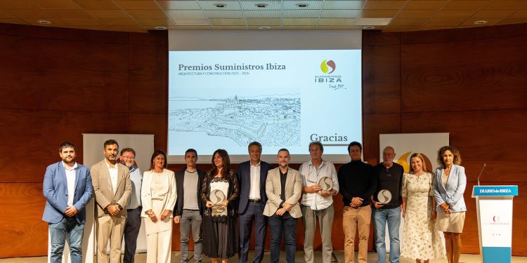 Los ganadores de la I Edición de los Premios Suministros Ibiza de Arquitectura y Construcción 2025-2026