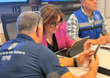 Reunión, hoy en el Centre de Coordinació d’Emergències 112 del Comitè Tècnic Assessor del Pla Meteobal