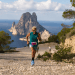 Imagen de uno de los participantes de la pasada edición del 3 días trail en Sant Josep. Imagen: Miguel Rúa