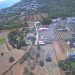 Imagen aérea del Ibanat de la zona afectada por el incendio y alrededores.