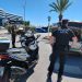 Un control de un taxi pirata en Ibiza, en una imagen de archivo.