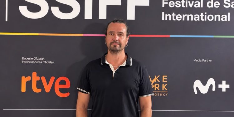 Samaj Moreno ha acudido al festival para buscar apoyos para su película.