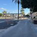 Imagen de los trabajos en el nuevo acceso desde la E-10. Foto: Ayto. Ibiza