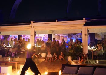 Nassau, en una fiesta anterior de Full Moon Night.