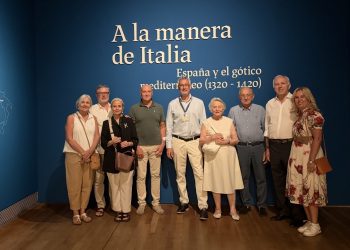 La iniciativa parte del profesor ibicenco Martí Vila, a raíz de una visita a puerta cerrada al Museo del Prado junto a otros profesores italianos. Foto: Ayto. Ibiza