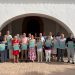Imagen de representates de las organizaciones participantes y del Ayuntamiento de Sant Josep en Sant Jordi.